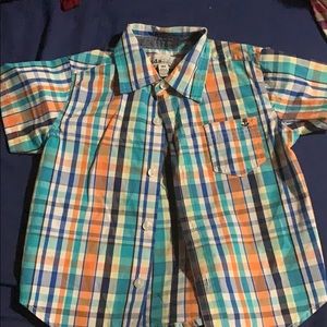 18M boys button up shirt